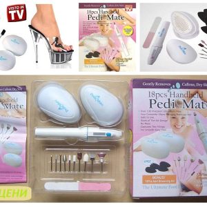 Комплект за домашен маникюр и педикюр Pedi Mate