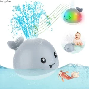 Интерактивна играчка за баня рибка Balena Water Spray