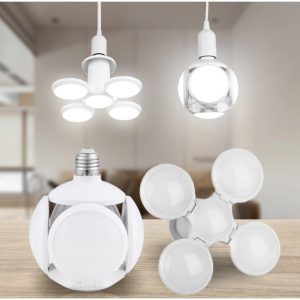 Сгъваема LED лампа с форма на топка 40W