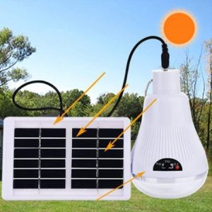 Соларна лампа със соларен панел Solar Led Light