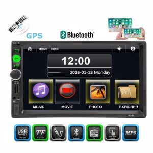 Стерео MP5 player 7 инча touchscreen и мултимедия за кола с GPS навигация