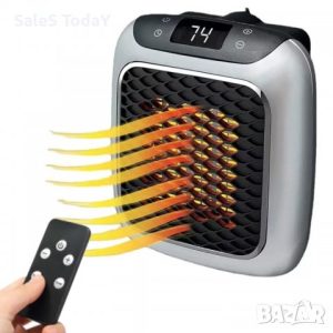 Мини вентилаторна печка, Духалка, Нагревател, с LED дисплей