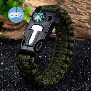 Гривна за оцеляване 3в1 Survival bracelet