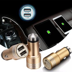 Двойно USB зарядно 3.1 А за кола HAMMER