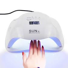 Лед лампа за изпичане на гел лак Sun 54 W