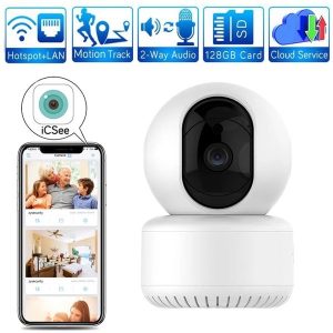 IP Смарт камера въртяща се на 360 градуса