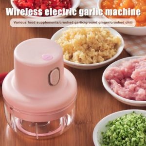 Електрически безжичен кухненски чопър 250ml за месо,чесън зеленчуци и др.