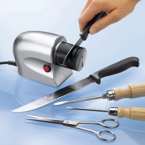 Електрическо точило за ножове, ножици и отвертки 220V