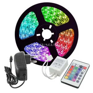 Лента с RGB лед диоди 5 м. 5050