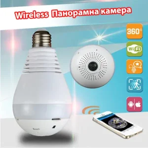 Панорамна камера тип крушка