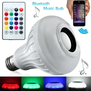 RGB Музикална крушка с Bluetooth и дистанционно