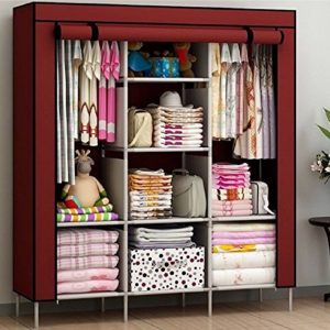 Текстилен трикрилен гардероб STORAGE