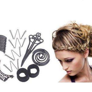 Комплект за професионални прически  Hairagami Total Hair Makeover 12 Piece Kit.