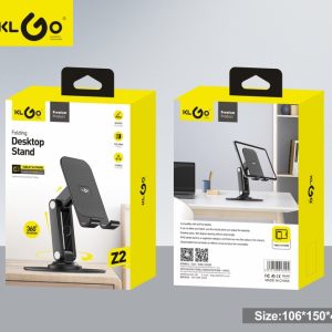 Стойка KLGO за телефон или таблет, въртяща се на 360
